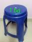 Plastic stool chair Bath water store tub store rack bathroom bucket