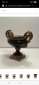 Magnificent Black Porcelain and Bronze Decorated French Empire Urn