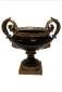 Magnificent Black Porcelain And Bronze Decorated French Empire Urn المحرق البحرين