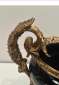 Magnificent Black Porcelain And Bronze Decorated French Empire Urn المحرق البحرين